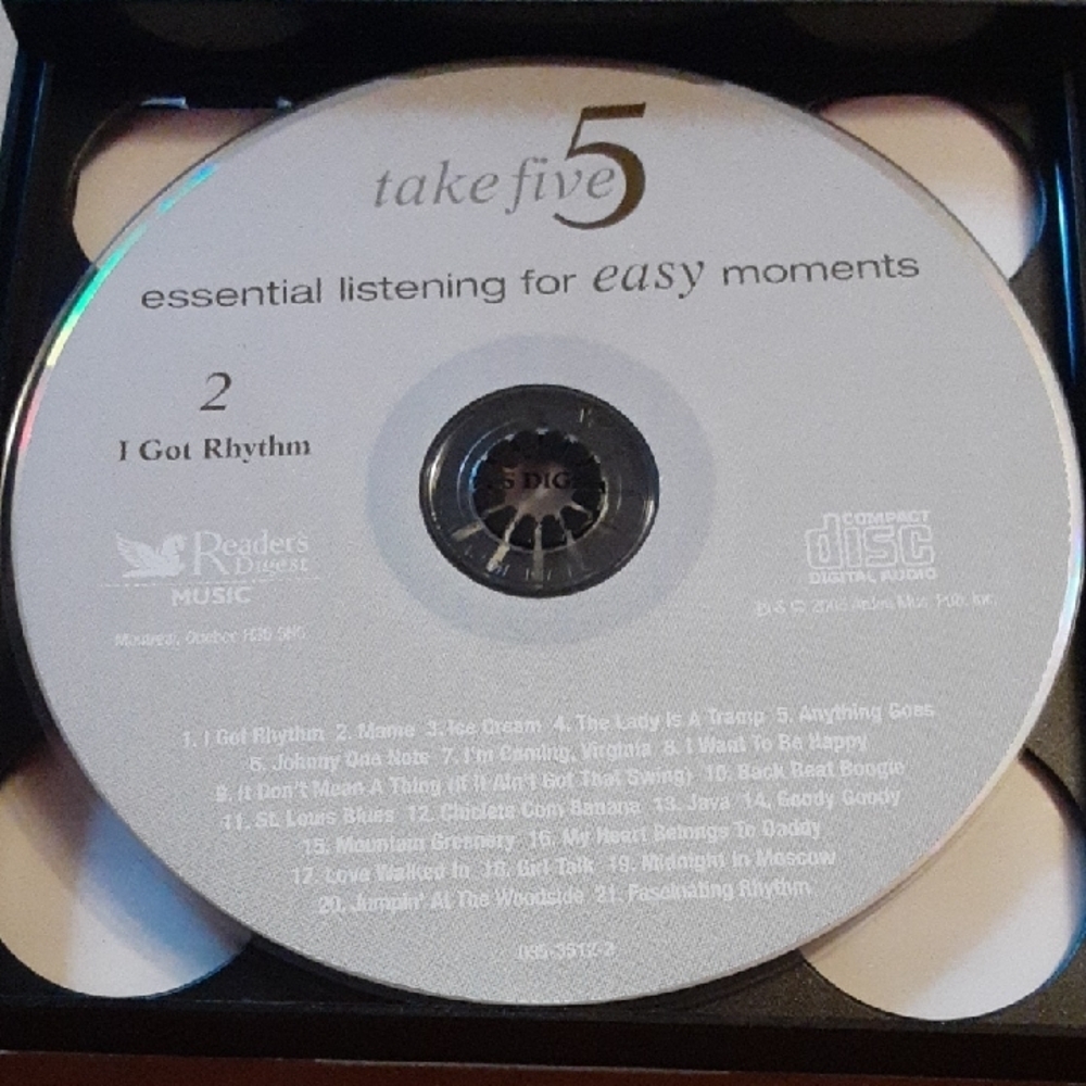 Take Five Music CD 3 Disc Set - Picture 2 of 10